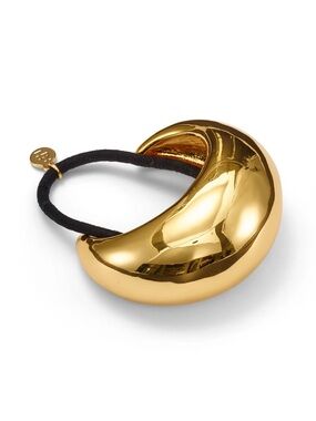 14K Gold Glossy Dome Pony Cuff from Lelet NY